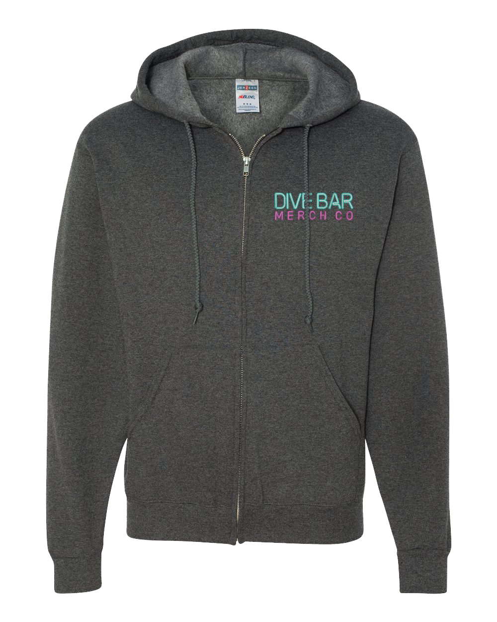 SHARK RIDER Zip-up hoodie – Dive Bar Nutrition